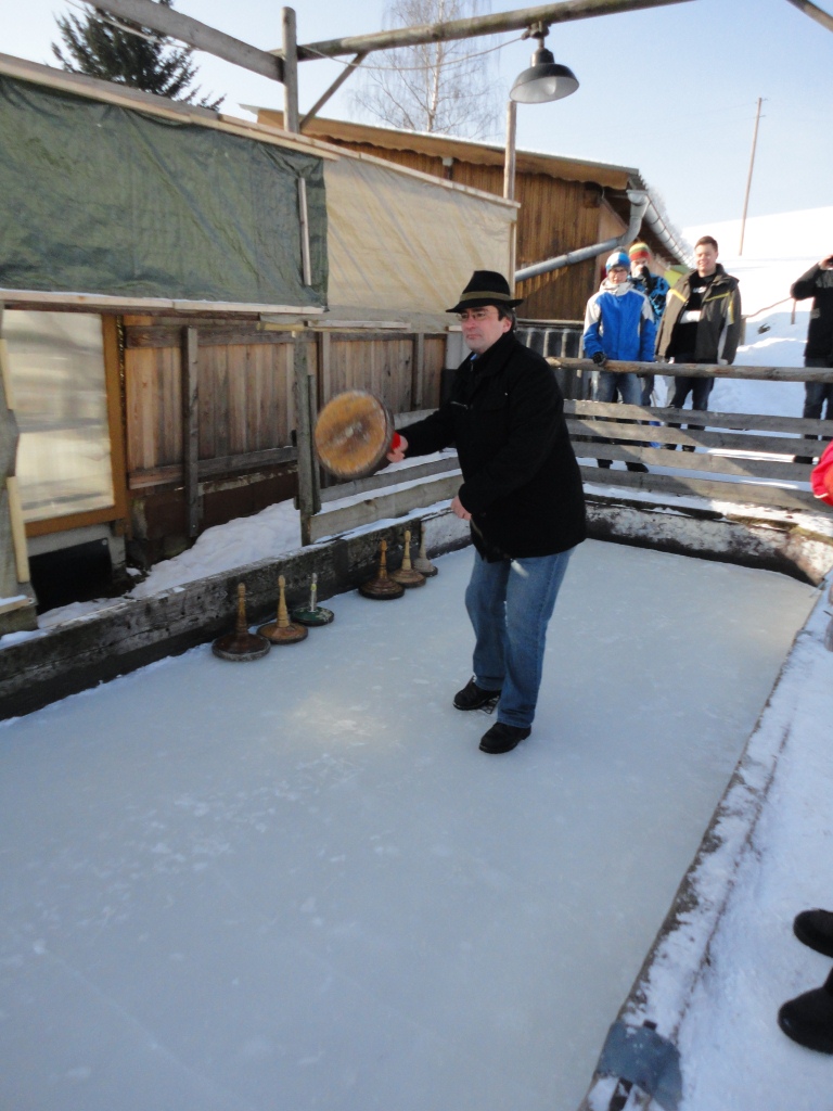 Eisstockschießen 2012